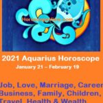 Aquarius horoscope 2021