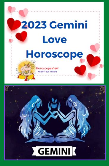 Gemini love horoscope 2023