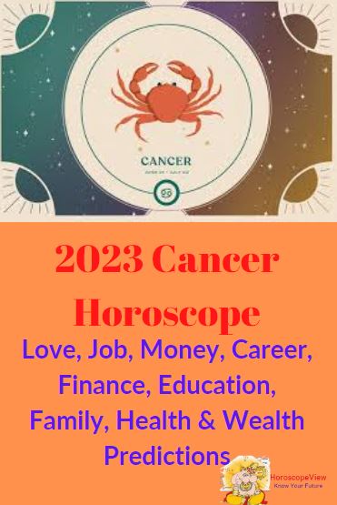 Cancer horoscope 2023