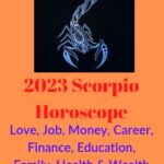 Scropio horoscope 2023