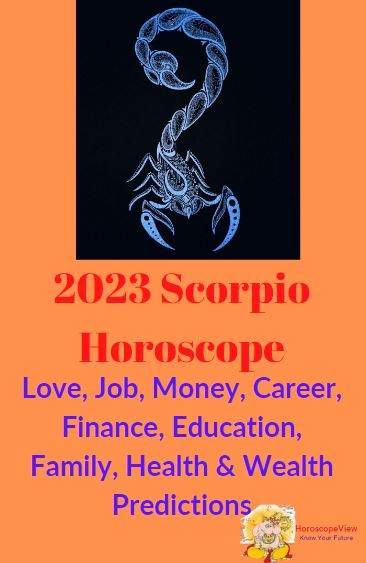 Scropio horoscope 2023