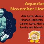 Aquarius November 2023 Horoscope