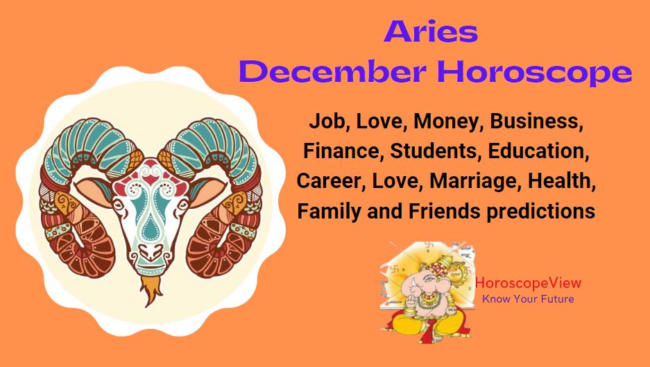 Aries December Horoscope 2023