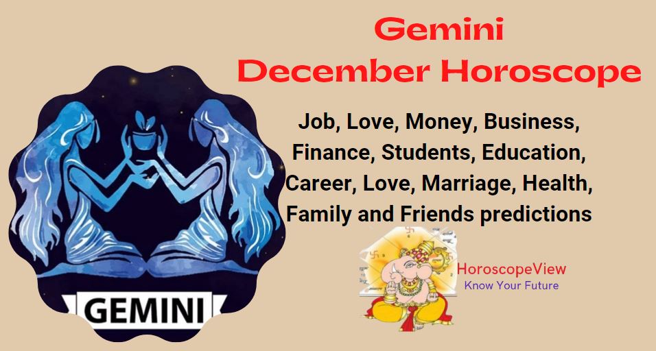 Gemini December 2023 Horoscope