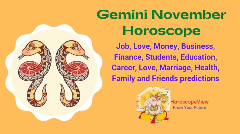 Gemini November 2022 horoscope