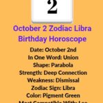 October 2 Zodiac Libra