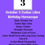 October 3 Zodiac Libra