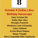 October 8 Zodiac Libra