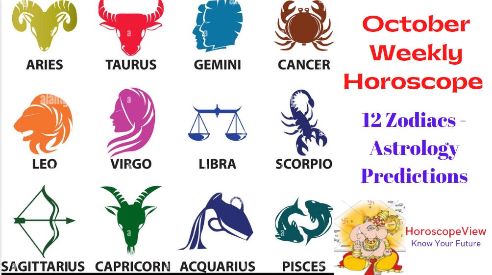 October Weekly Horoscope