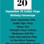 September 20 Zodiac Virgo