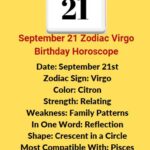 September 21 Zodiac Virgo