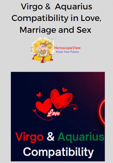 Virgo and Aquarius compatibility