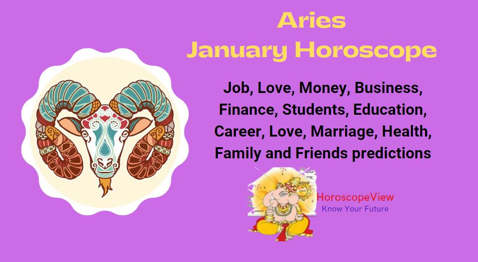 Aries January Horoscope