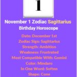 December 1 Zodiac