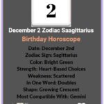 December 2 Zodiac