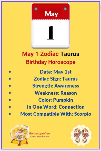 May 1 Taurus Zodiac Horoscope 2025: Love, Career, and More