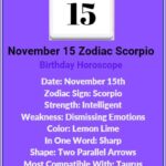 Scorpio 15 November
