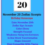 November 20 Zodiac Sign Scorpio