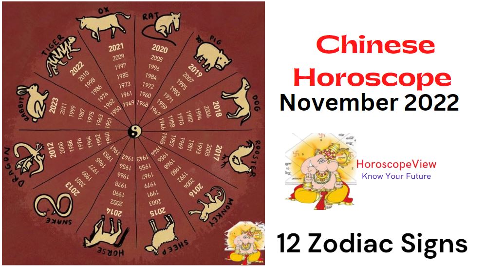 November 2022 Chinese Horoscope