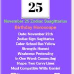 November 25 Zodiac Sign