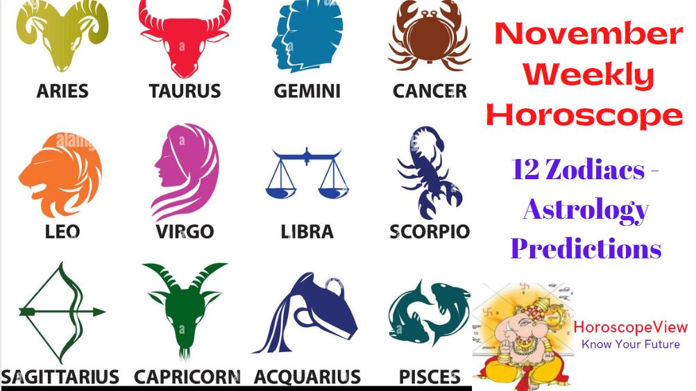 November Weekly Horoscope