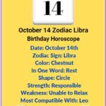 October 14 Zodiac Libra