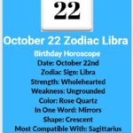 October 22 Zodiac Sign Libra