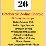 October 26 Zodiac