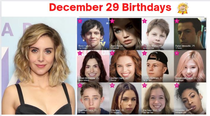 29 december birthday