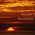 7 November 2022 Sunset time