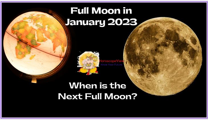 Full moon January 2023