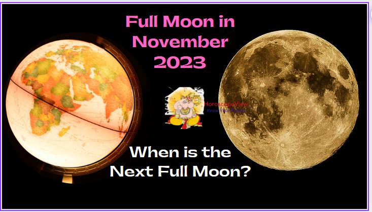 Full moon november 2023