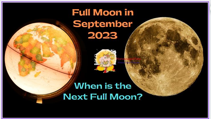 Full moon September 2023