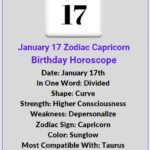 January 17 zodiac