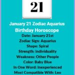 January 21 zodiac