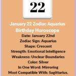January 22 zodiac