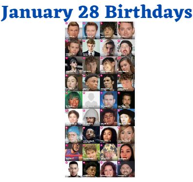 January 28 birthday celebrities