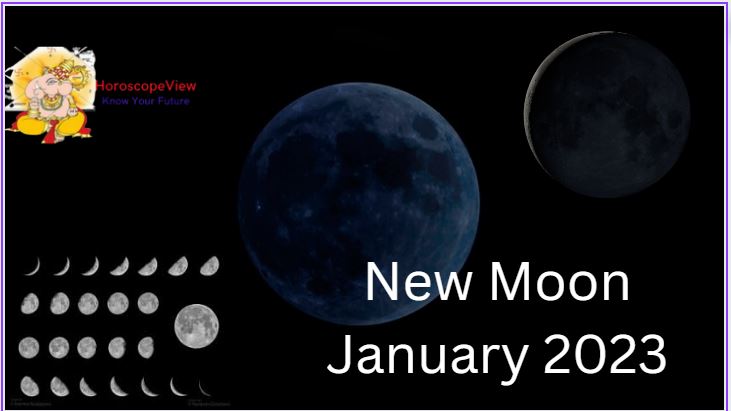 new moon January 2023