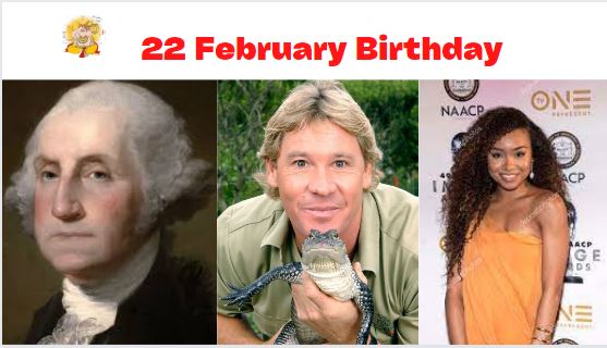 22 February birthdays