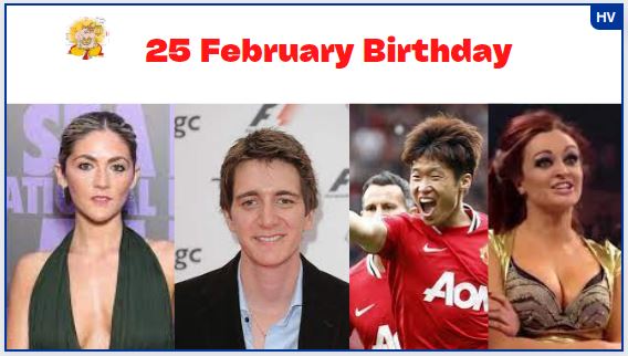 25 February birthdays