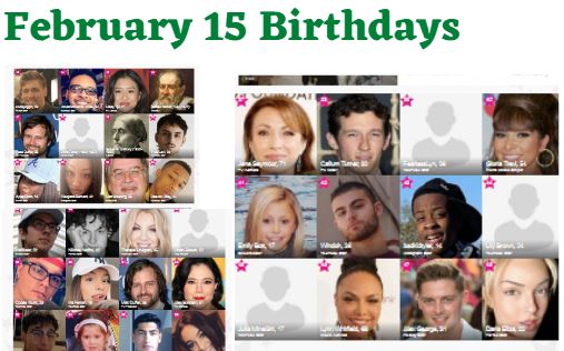 February 15 birthdays