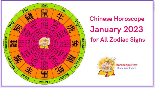 Chinese horoscope January 2023