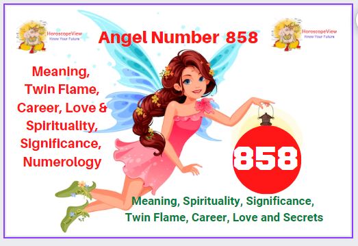 858 Angel Number