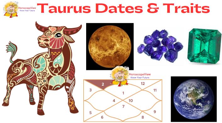 What dates are Taurus zodiac sign