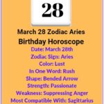 March 28 personality