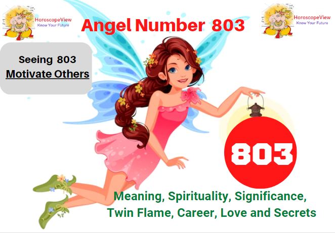 803 angel number