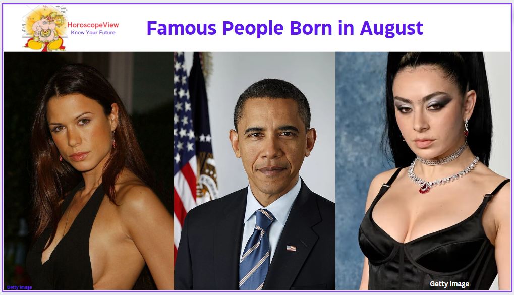 August Celebrities