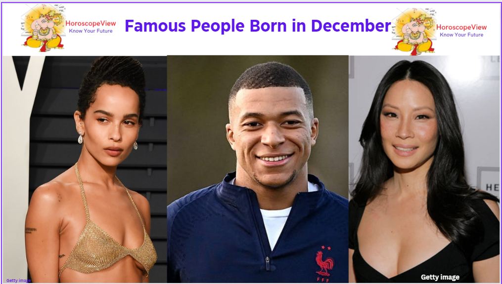 December Celebrities