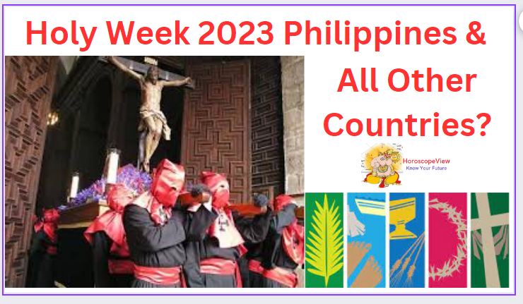 Holy week 2023 in Philippines