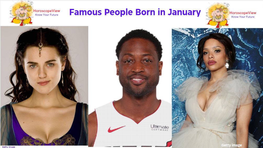 January Celebrities